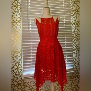Delightful Orange Summer Dress | 6